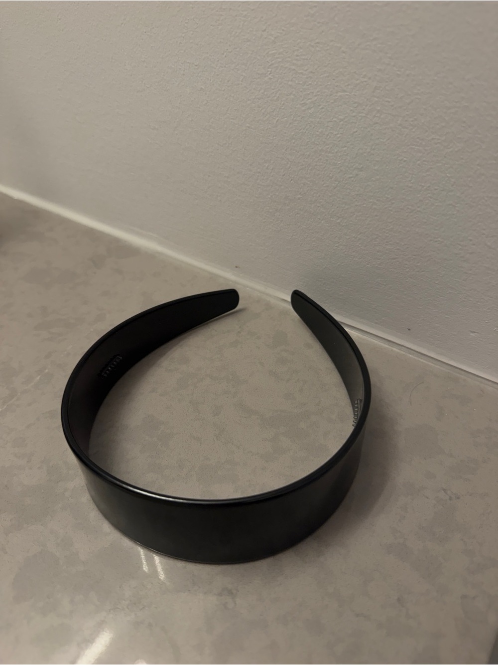 Wide Black Headband